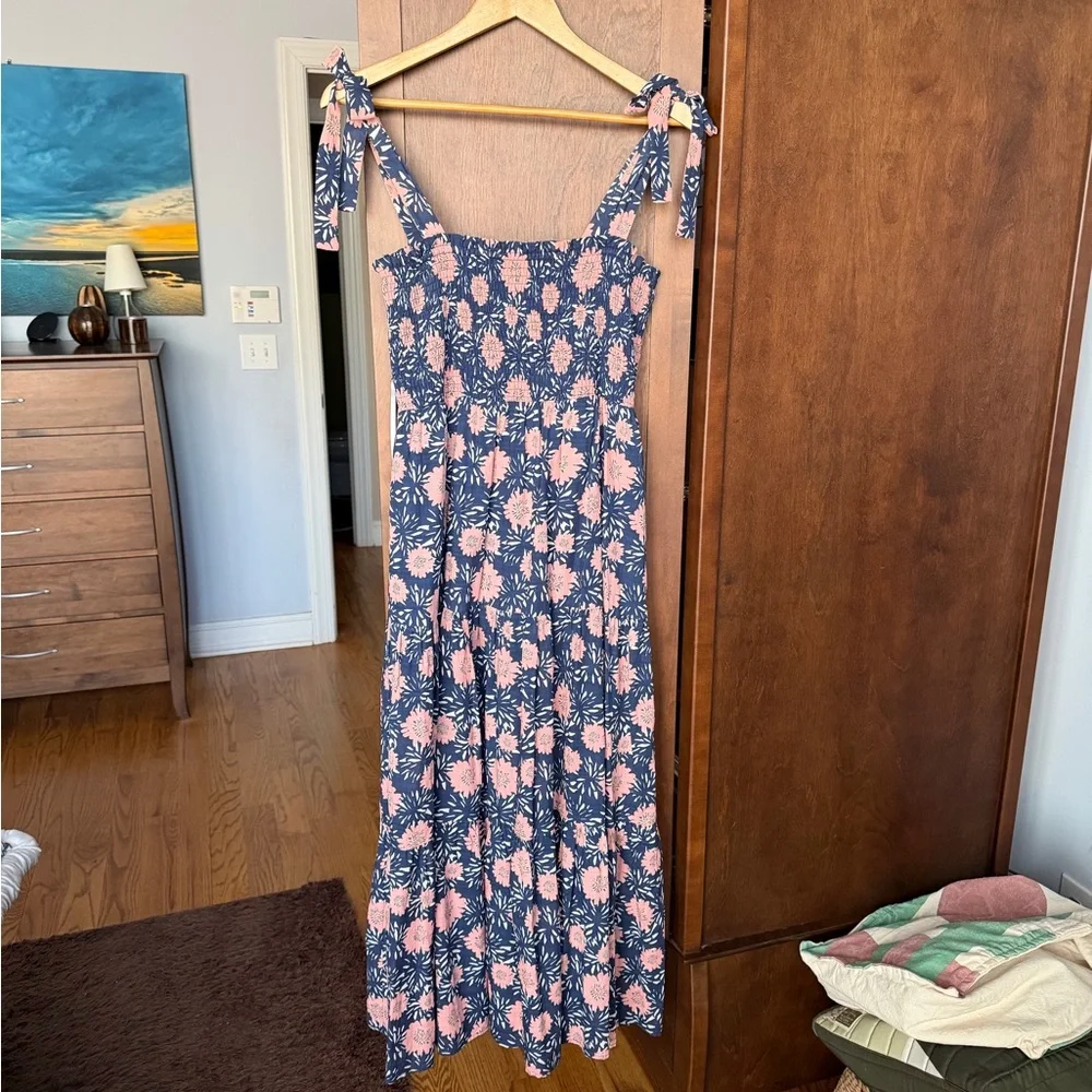 THML Smocked Floral Maxi Dress - Picture 2 of 9